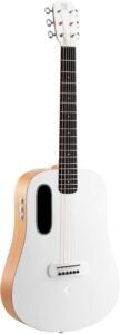 BLUE LAVA Original Guitar w. AirFlow Bag Electro-Acoustic Guitars 36 Walnut&White