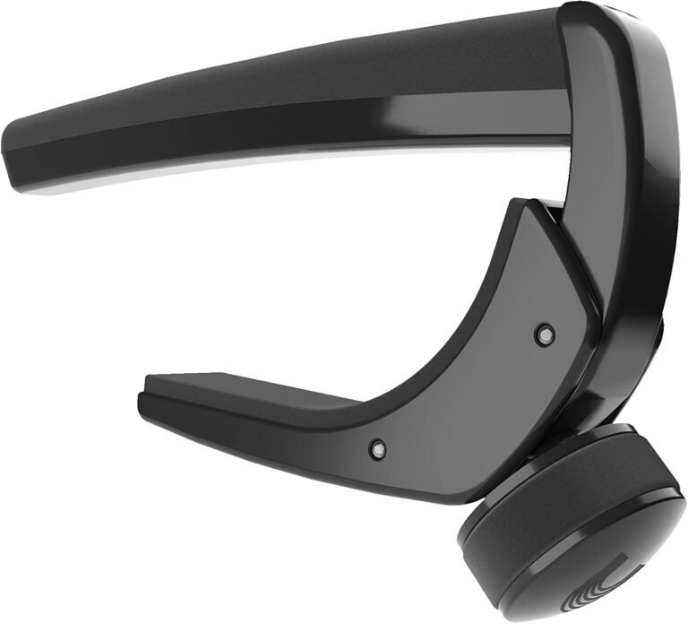 D’Addario PW-CP-19 Guitar Capo – Pro Plus - Ideal for 12 String Guitars – FlexFit Technology - Adjusts to Any Fretboard - Optimal Pressure for In Tune Performance