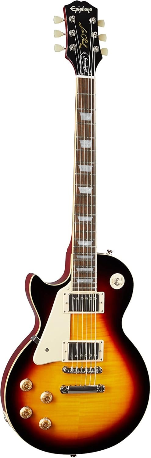 Ultimate Guide to the Epiphone Les Paul Standard ’50s Vintage Sunburst Left-Handed Electric Guitar: An SEO-Friendly Review