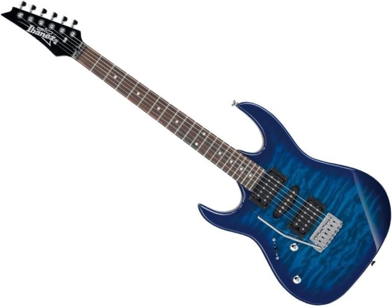 Ibanez GRX70QA-TBB GIO Series - Electric Guitar - Transparent Blue Burst - Left Handed