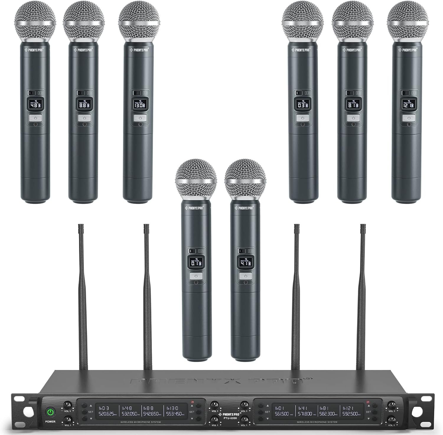 Phenyx Pro Wireless Microphone System Review: The Ultimate 8-Channel Solution for Performers