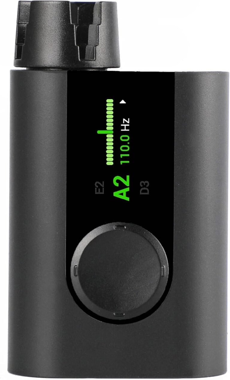 ROADIE 3 | Smart Automatic Guitar Tuner, Metronome & String Winder | For Electric Guitars, Acoustic Guitars, 12-String Guitars, Ukulele,