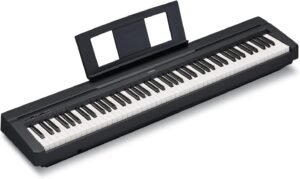 YAMAHA P-45B Digital Piano - Light and Portable Piano for Hobbyists and Beginners