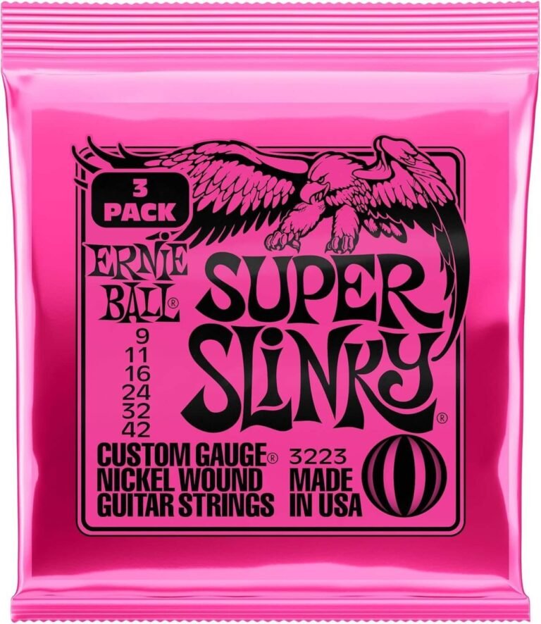 Ernie Ball Super Slinky Nickel Wound Electric Guitar Strings