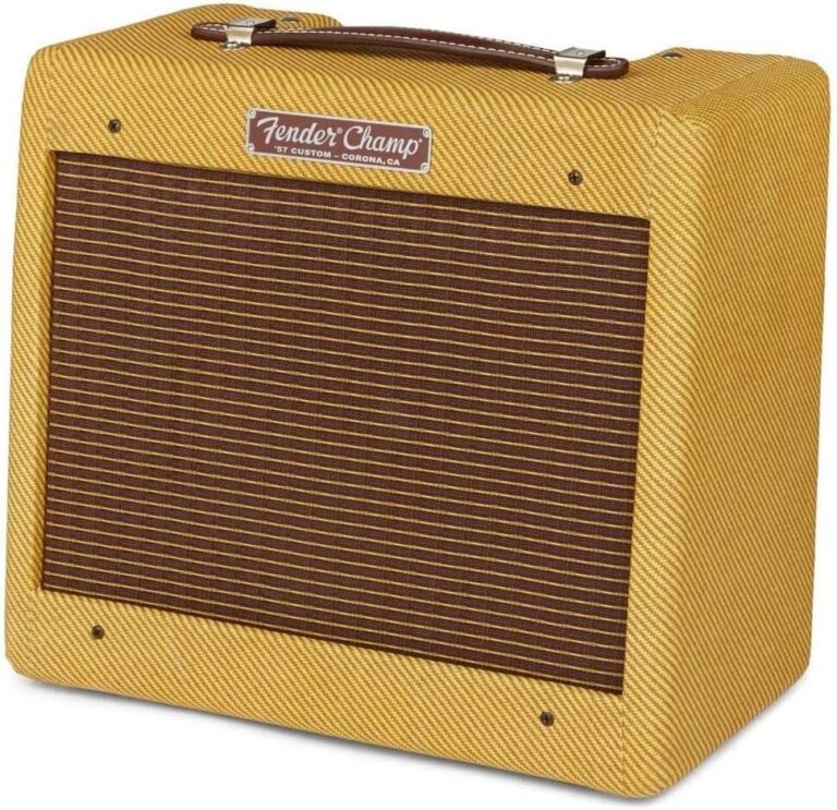 Fender '57 Custom Champ 5W 1x8 Tube Guitar Amp Lacquered Tweed