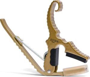 Kyser Quick-Change Partial Short Cut Gold Capo