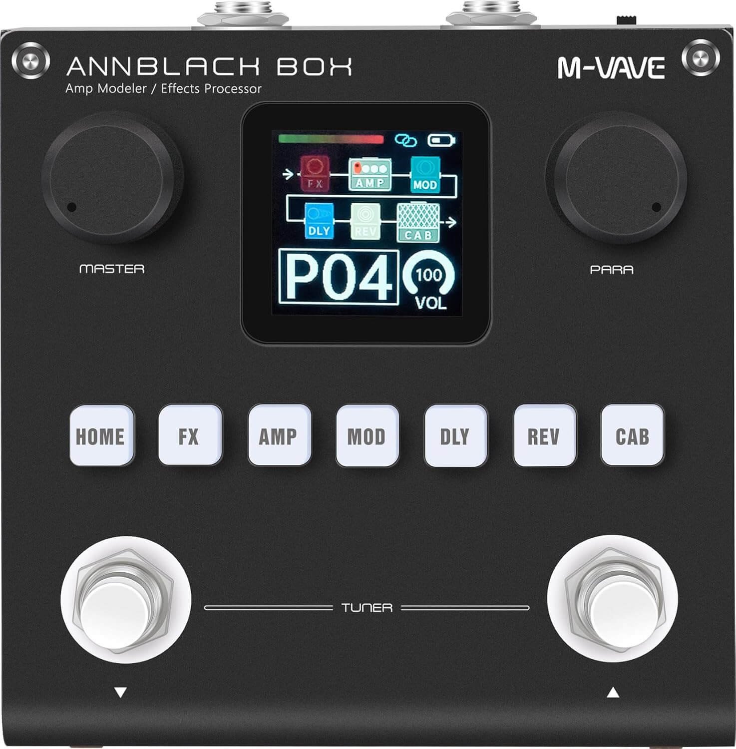 In-Depth Review of the M-Vave Black Effect Pedal Box: A Multi-Effects Guitar Bass Pedal
