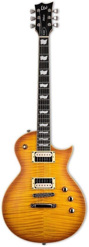 Why the ESP LTD EC-1000T Electric Guitar in Honey Burst Satin Should Be Your Next Instrument