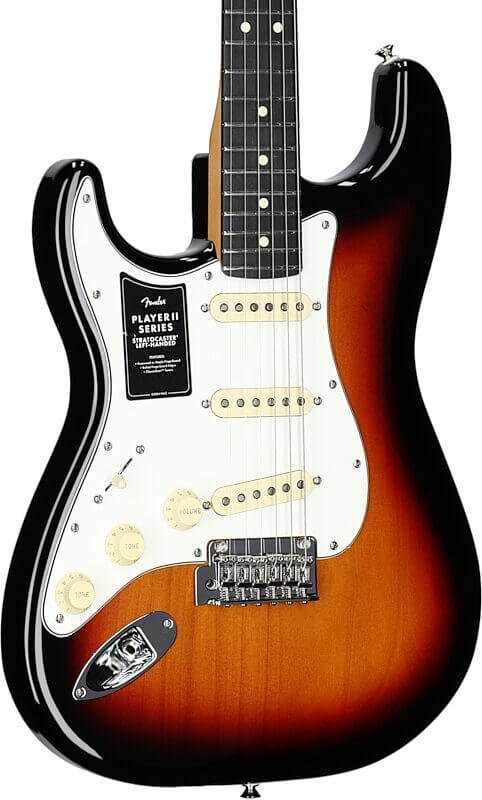Discover the Fender Player II Stratocaster Electric Guitar: The Perfect Instrument for Left-Handed Guitarists