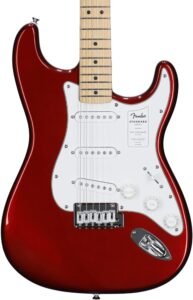 Fender Standard Stratocaster Electric Guitar, Maple Fingerboard, Candy Cola
