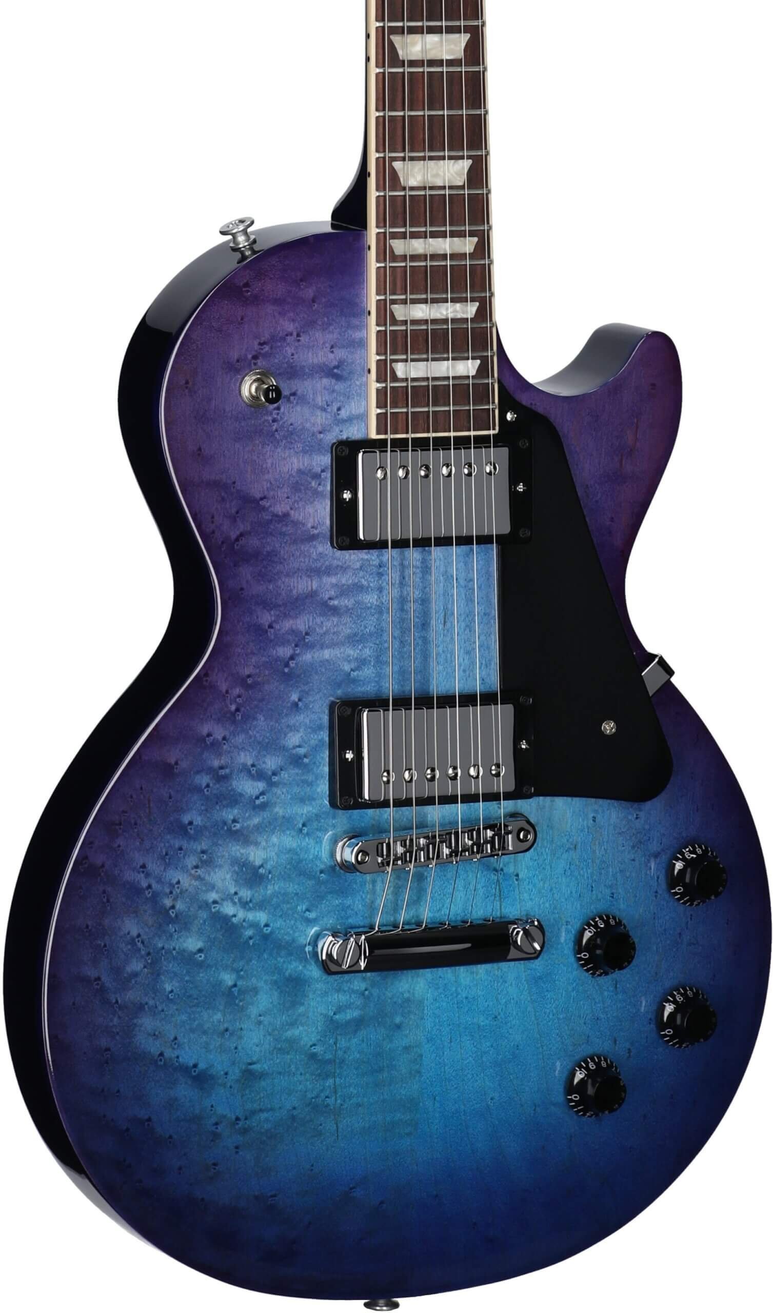 Gibson Les Paul Studio Electric Guitar (with Soft Case), Blueberry Burst
