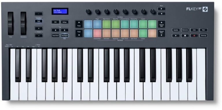 Novation FLkey 37 USB MIDI Keyboard Controller for FL Studio, 37-Key,