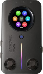 MOOER Prime M2 Multi Effects Processor Headphone Amp, Stereo Bass Guitar Pedals with 194 Effect Models Loading MNRS and Third-party IR Sample Files Touch Screen for Performance Practice