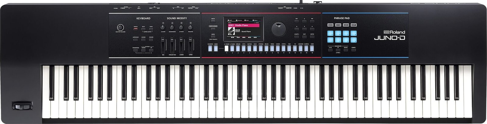 Roland JUNO-D8 Keyboard Synthesizer, 88-Key