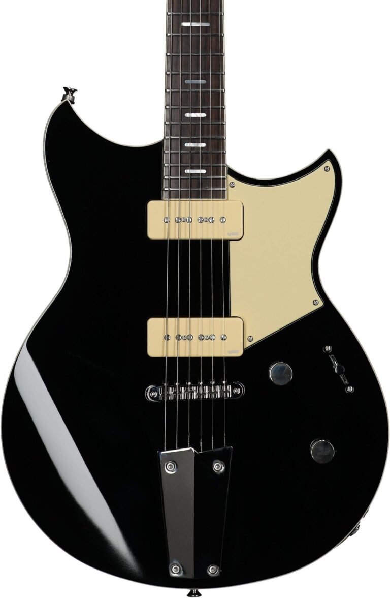 Yamaha Revstar Standard RSS02T Electric Guitar (with Gig Bag), Black