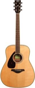Yamaha FG820L Folk Acoustic Guitar, Left-Handed