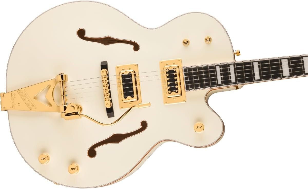 Gretsch Limited Edition G8424T Billy Duffy Signature Falcon Hollowbody Electric Guitar - Vintage White