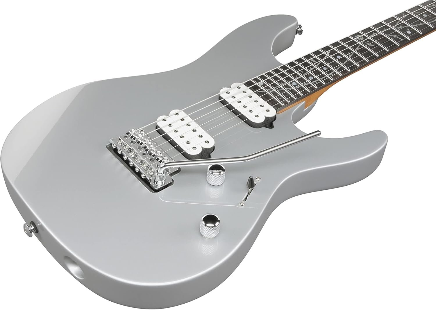 Ibanez TOD10 Tim Henson Signature Electric Guitar - Classic Silver