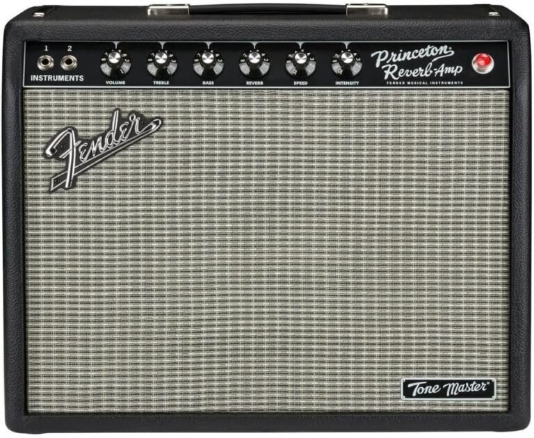 Fender Tone Master Princeton Reverb Guitar Amplifier, Black