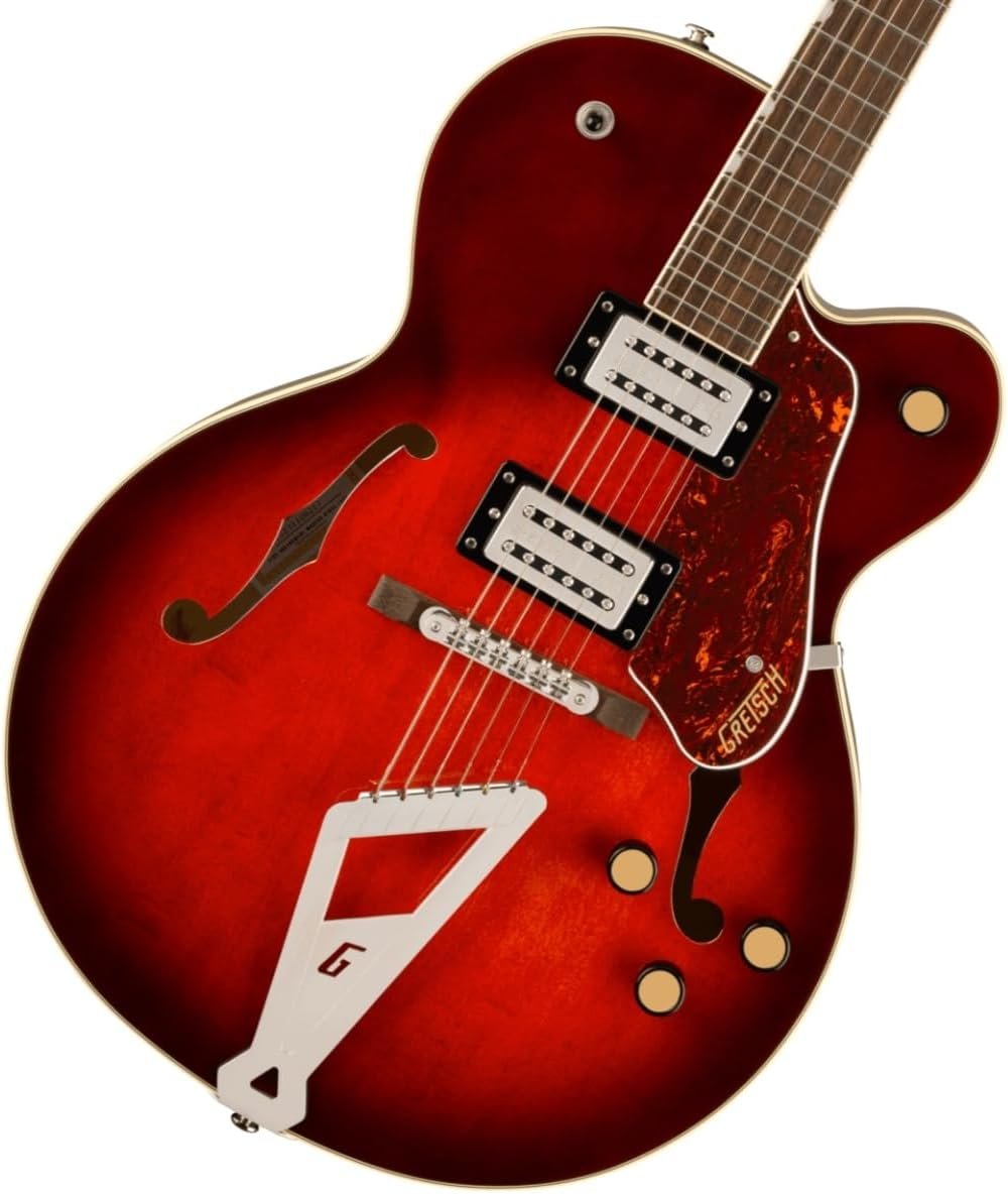 Gretsch G2420 Streamliner Hollowbody Electric Guitar in Claret Burst finish