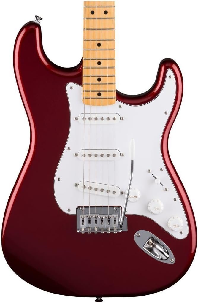 Fender Standard Stratocaster Candy Cola with maple neck and laurel fingerboard