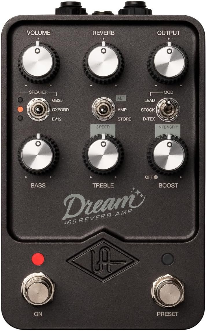 Universal Audio UAFX Dream ’65 Reverb Amplifier pedal