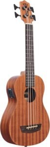Kala Wanderer WNDR-FS acoustic-electric U-Bass in natural mahogany finish