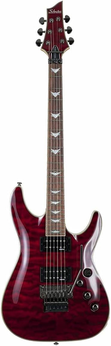 Schecter Omen Extreme-6 electric guitar in Black Cherry finish