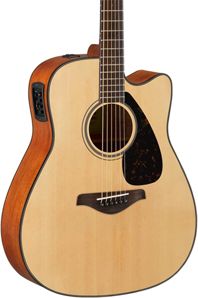 Yamaha FGX800C acoustic-electric guitar